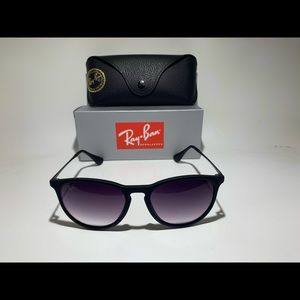 Ray Ban Erika RB4171  Black Sunglasses